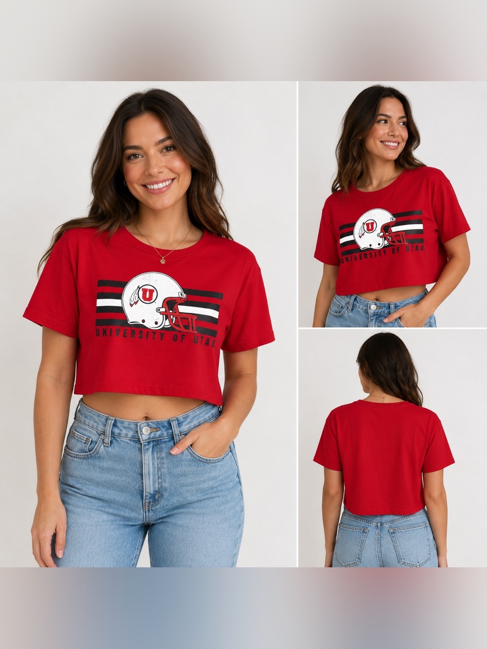 ZooZatz Utah Utes Red Graphic Tee XL